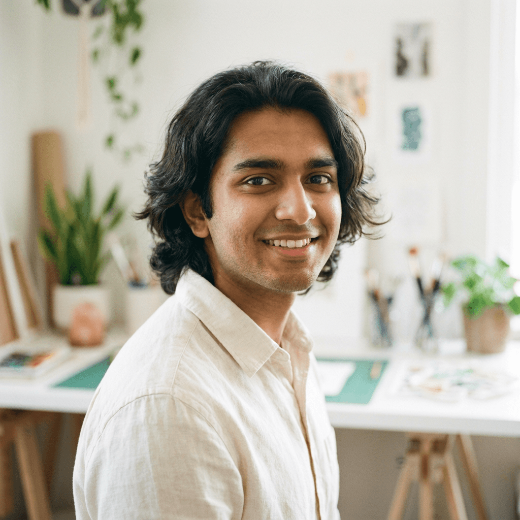Binod Maharjan in a campus outdoor setting
